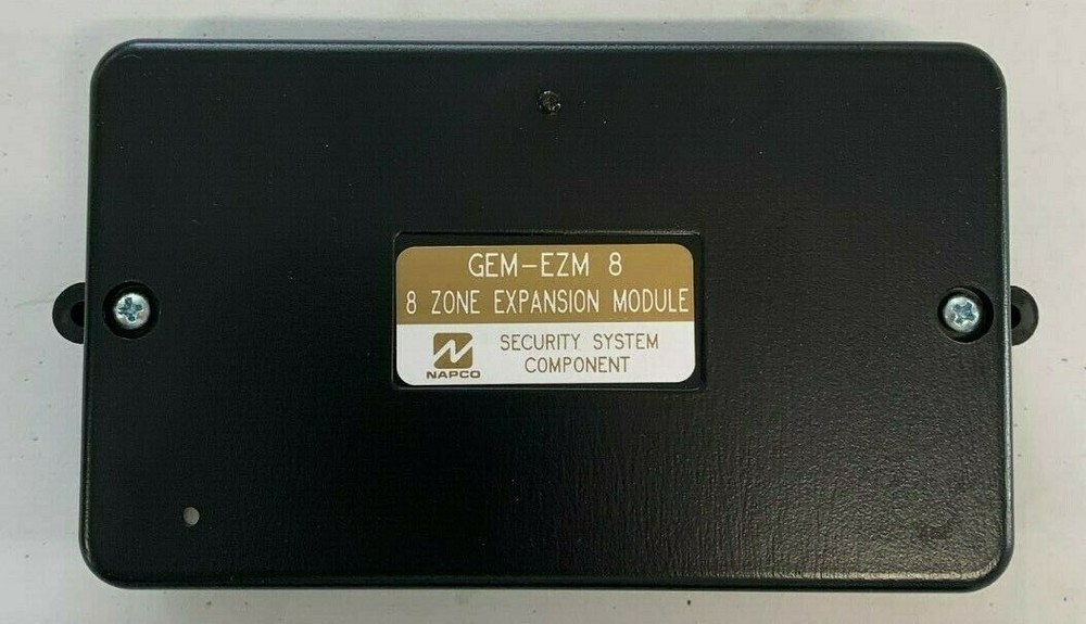 GEM-EZM8 Napco 8-Zone Expansion Module, Black Security system component NEW