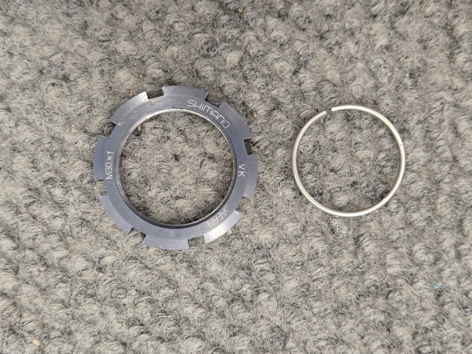 Vintage Shimano XTR FC-M951 Crankarms 180mm For Triple / Singlespeed Octalink V1