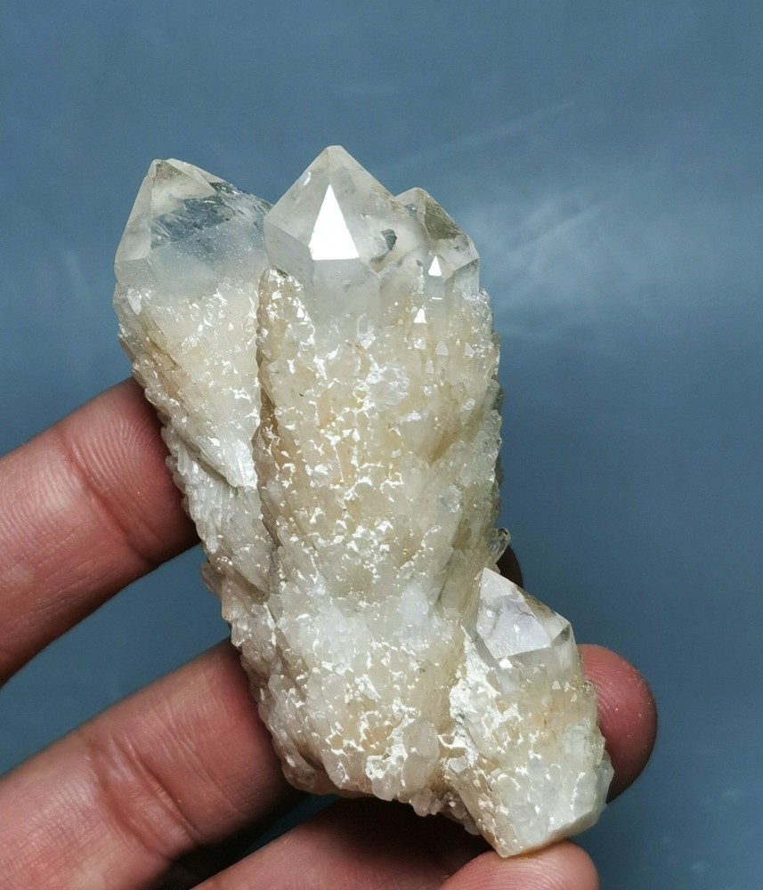 Rare Natural Himalayan Quartz Crystal Cluster Specimen