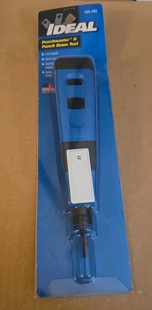 Ideal #35-485 Punchmaster II Punch Down Tool With 110 Blade