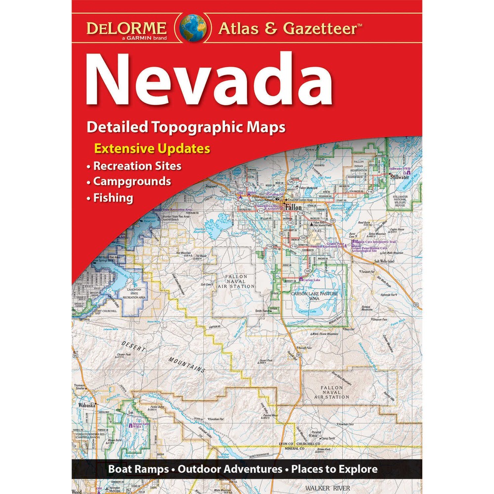 DeLorme Topographic Atlas Nevada