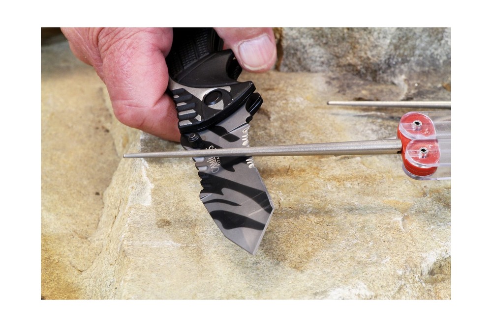 Diamond Machining Technology (DMT) Diafold Serrated Diamond Knife Sharpener, ...