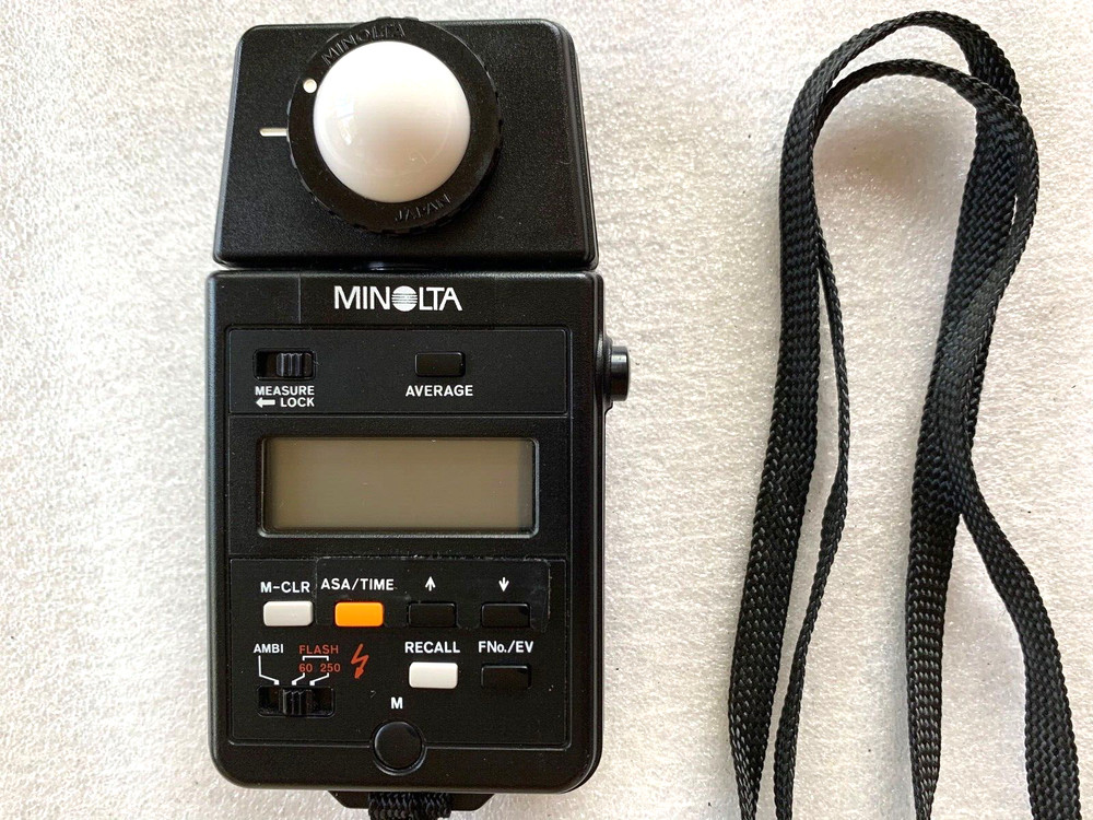 Minolta Auto Meter IIIF 3F Digital Light Meter-Tested/working