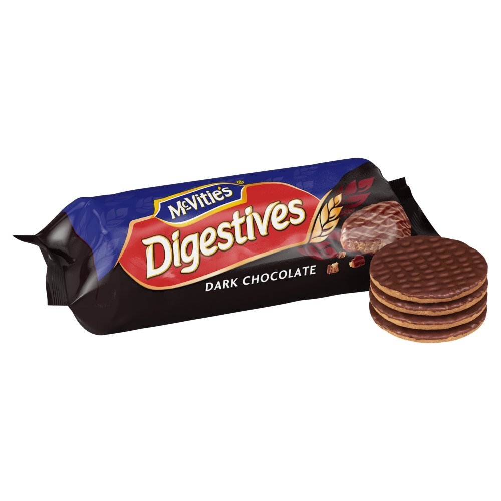 Mcvitie`S Digestive Wheat Biscuits Dark Chocolate 10.5 Ounce