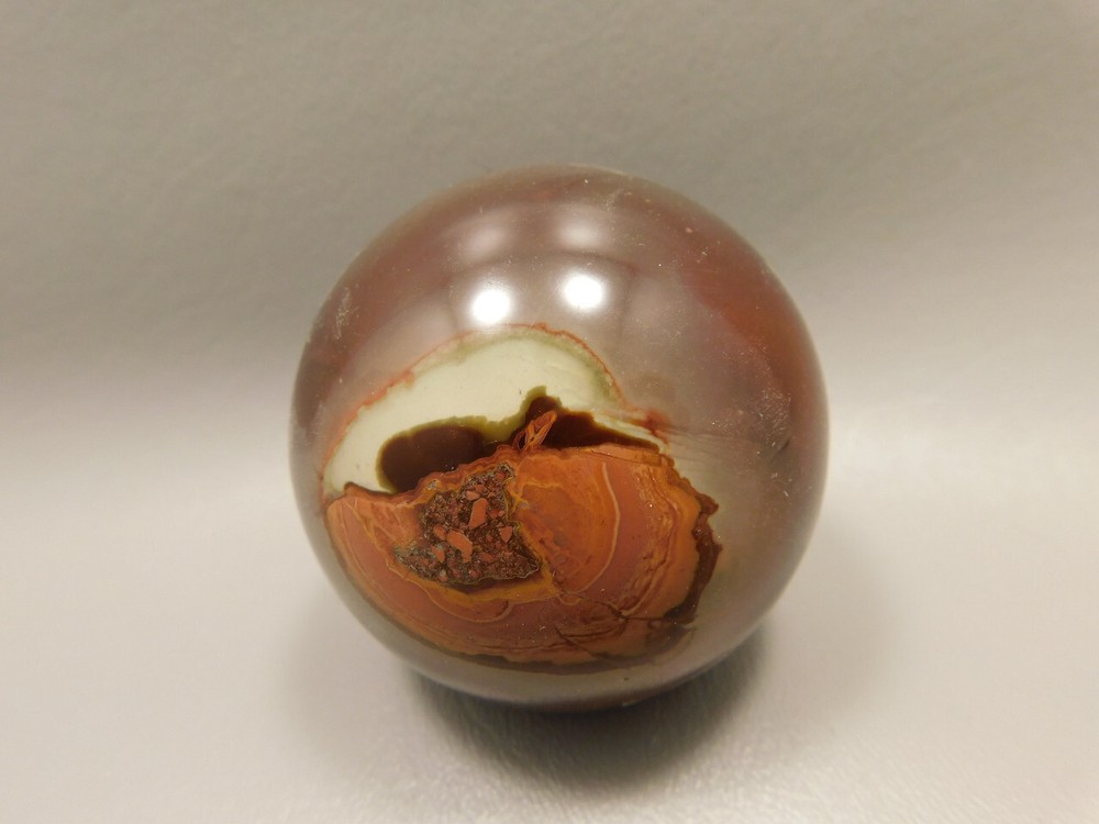 Polychrome Jasper 2.4 inch Stone Sphere 60 mm Ball #O10