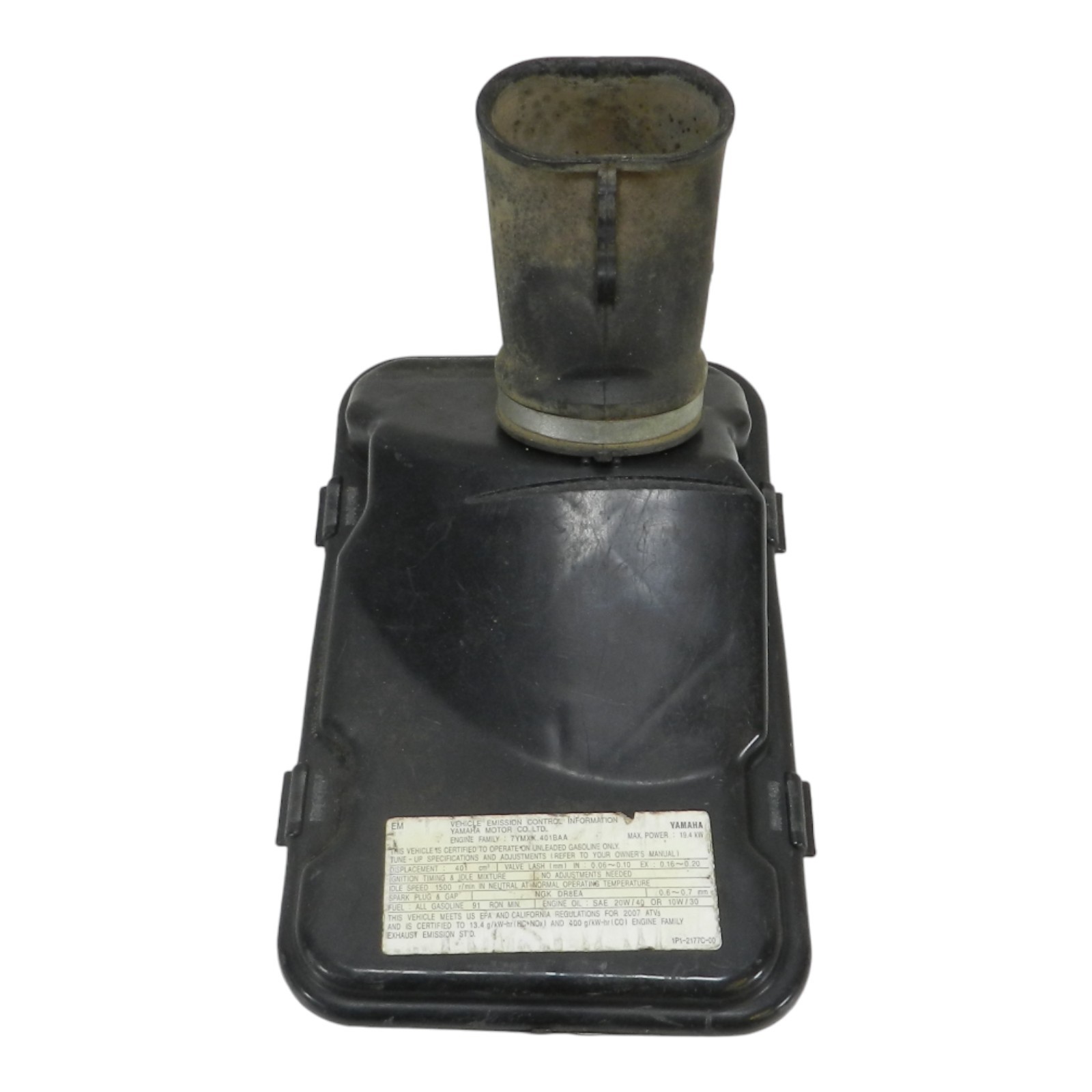 2007 YAMAHA GRIZZLY 400 AIR BOX LID COVER 5UH-E4412-00-00