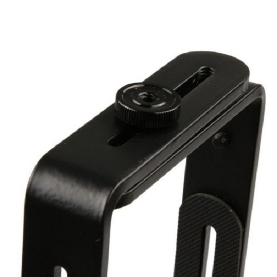 Universal Adjustable Multi-Angle Dual-L Flash Bracket Holder for DSLR SLR Camera