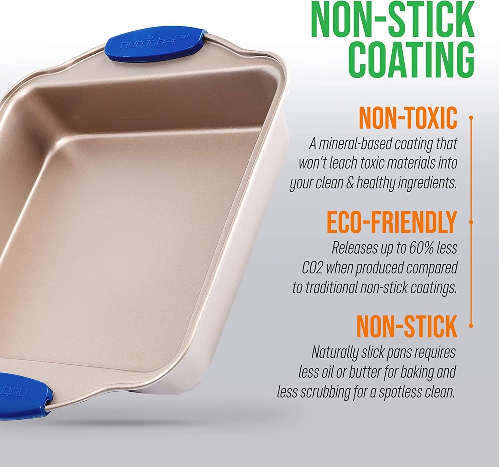 Nutrichef BKNCSBSG36SQUARE Square Pan