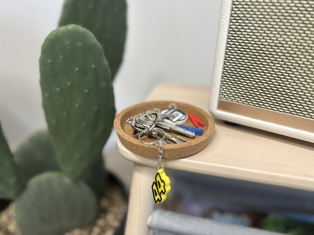 F1 Keychain With Driver Number