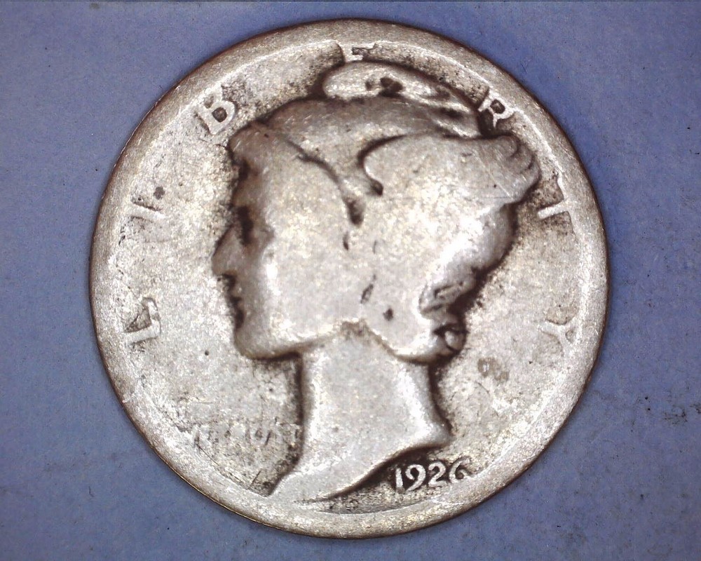 1926-D Mercury Head Silver Dime    **223-6B