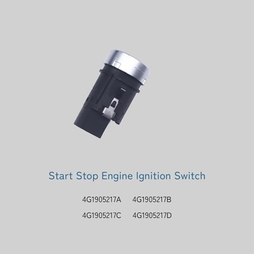 ADIS03 Start Stop Engine Ignition Switch Compatible with Audi A6 A7 Quattro