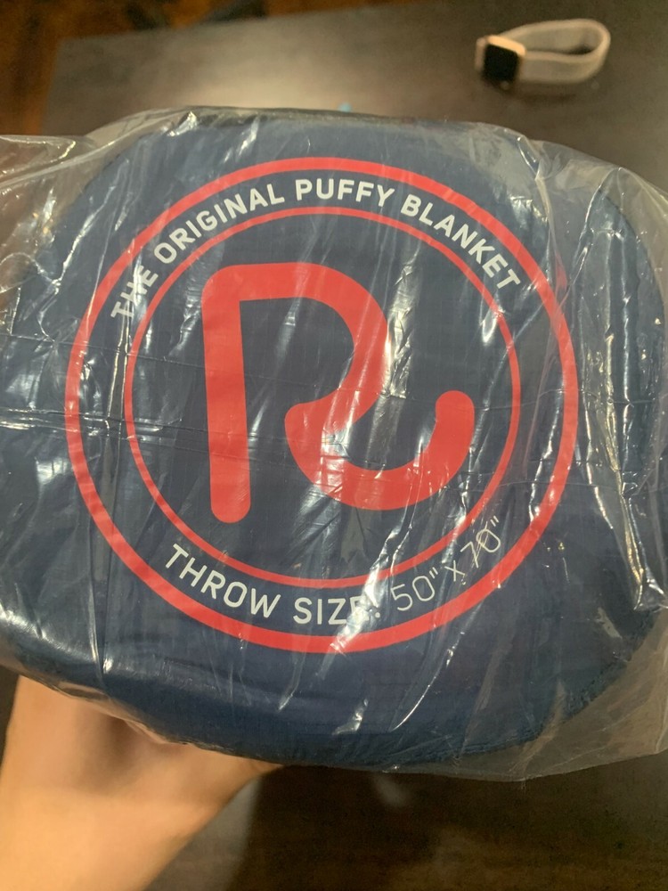 Rumpl Original Puffy Blanket - Deepwater 50" x 70"