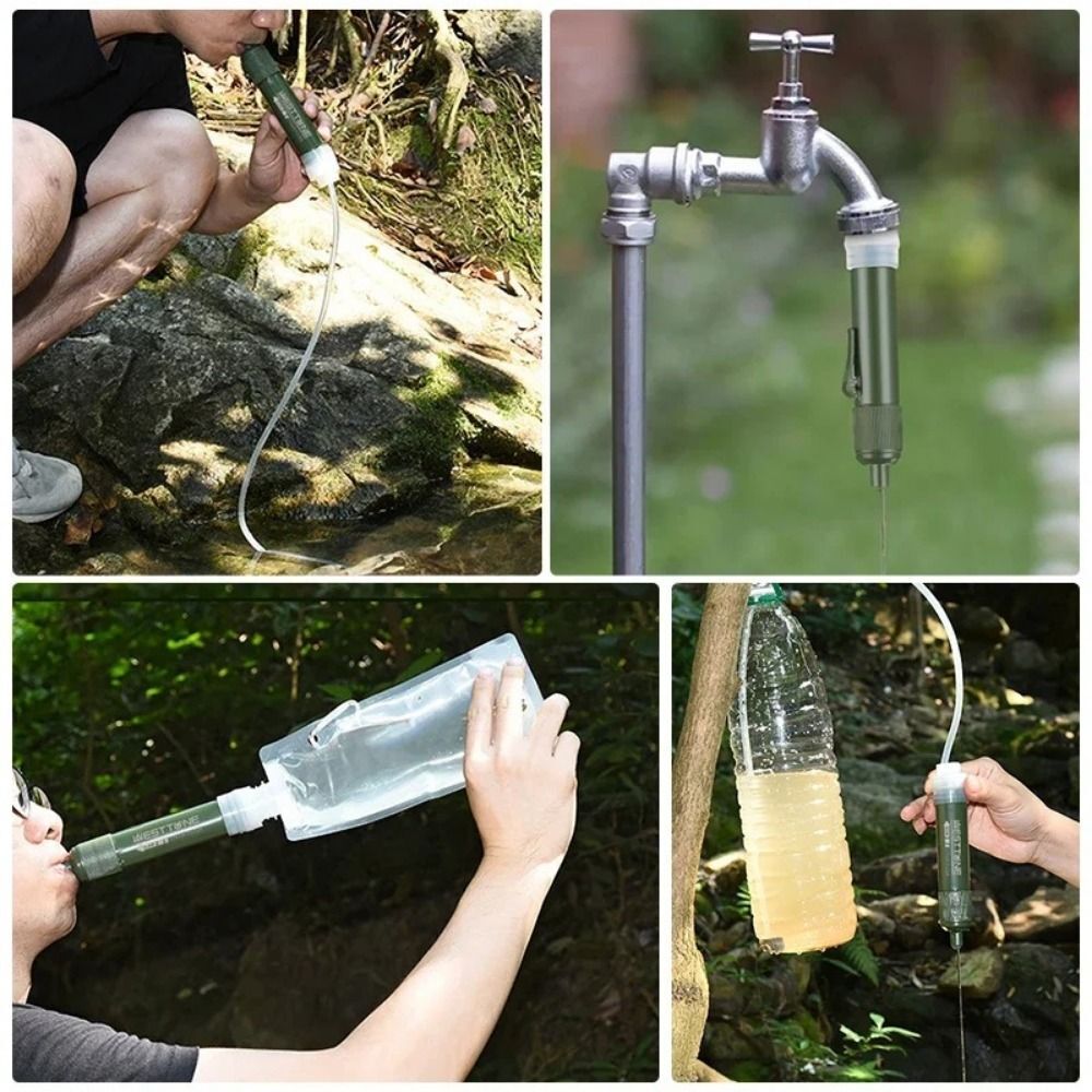 Mini Purification Water Filter Purifier Drinking Water Filtering Straw Outdoor