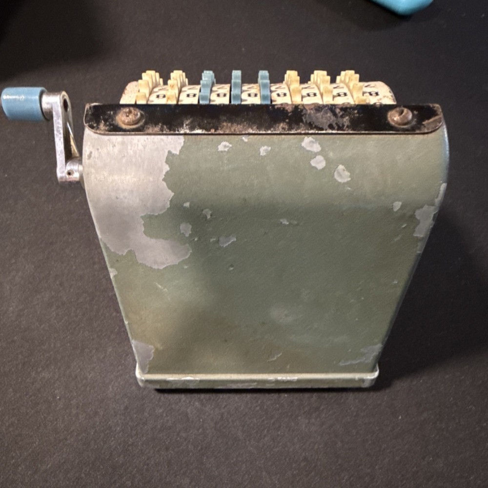 SUMIT Mechanical Manual Adding Machine Vintage Office Calculator