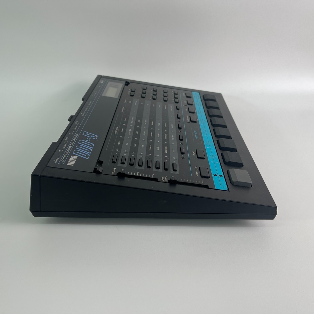 KORG DDD-5 Drum Machine Rhythm Machine Dynamic Digital Drums - Tested & Working