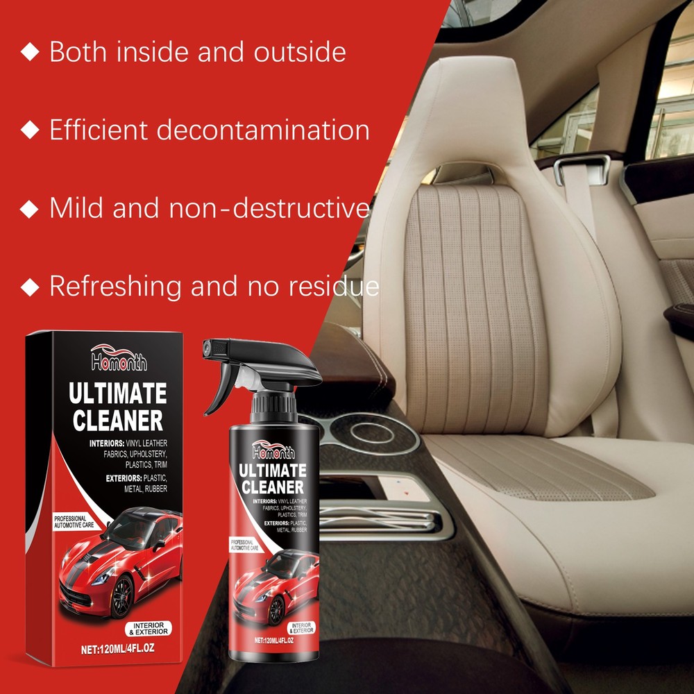 Car Interior Stain Remover – Multi-Functal Interior Cleaner for