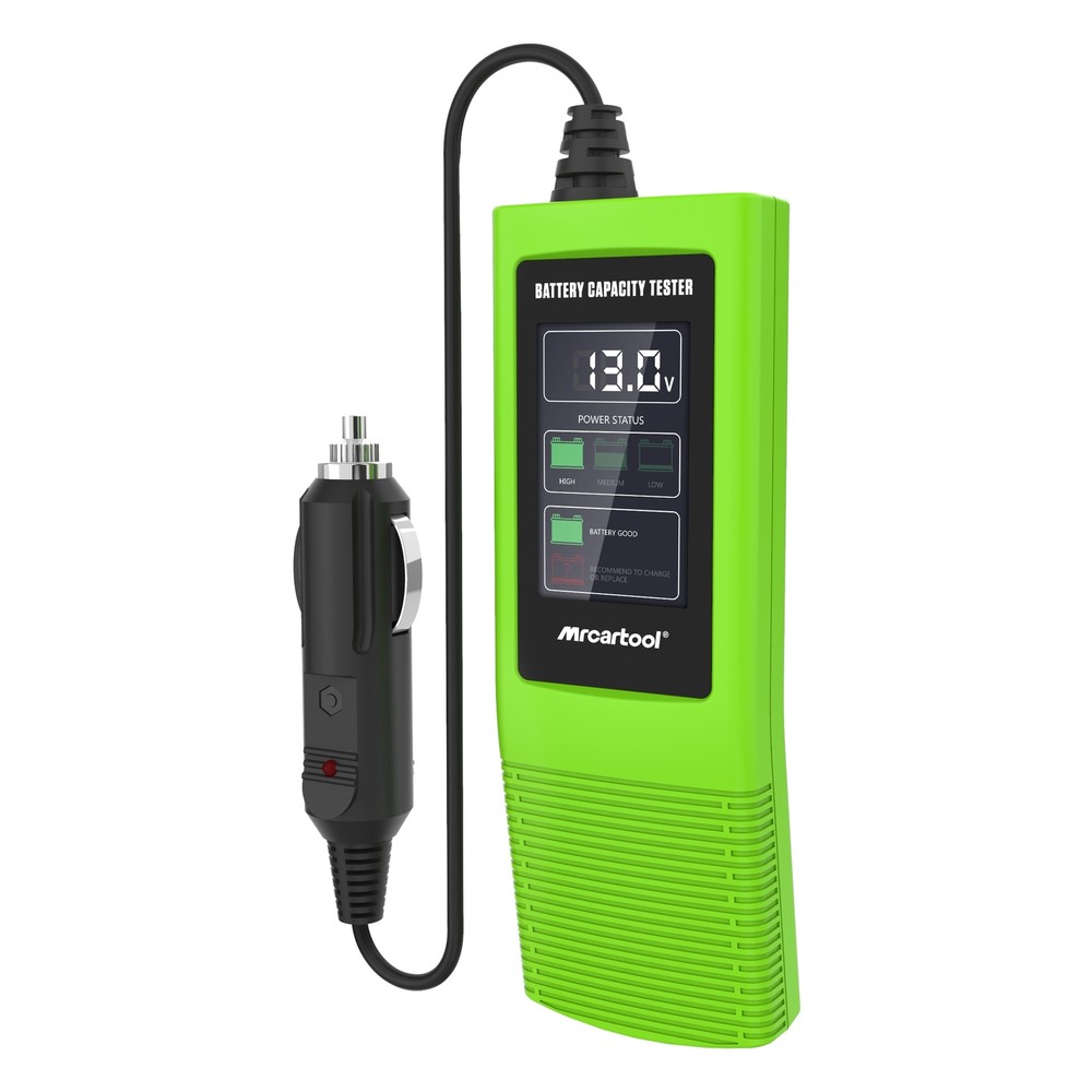 12V/24V Car Battery Tester Analyzer Capacity Voltage Detector Cigarette Lighter
