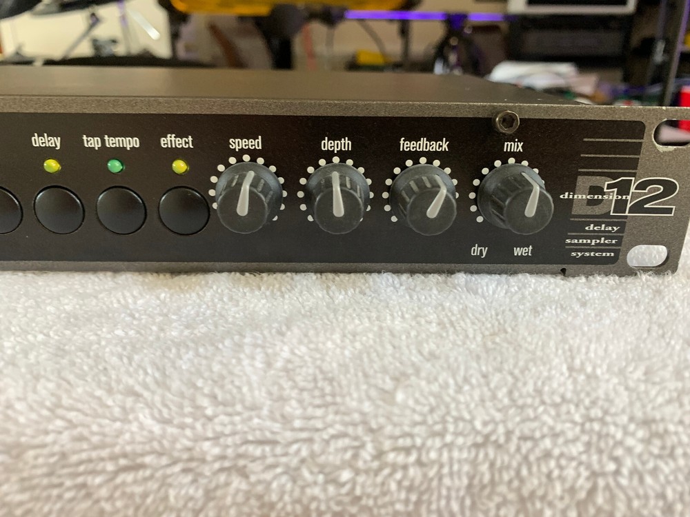 DOD Digitech D12 Dimension 12 Looper Sampler 1999 Rack Rare