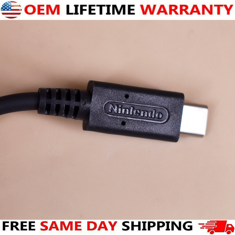 New Official Nintendo Switch +OLED AC Power Adapter Supply OEM Charger HAC-002