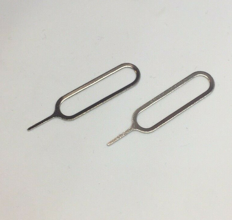 2 iPhone Huawei SAMSUNG Eject Sim Card Tray Open Pin Needle Key Tool New US Ship