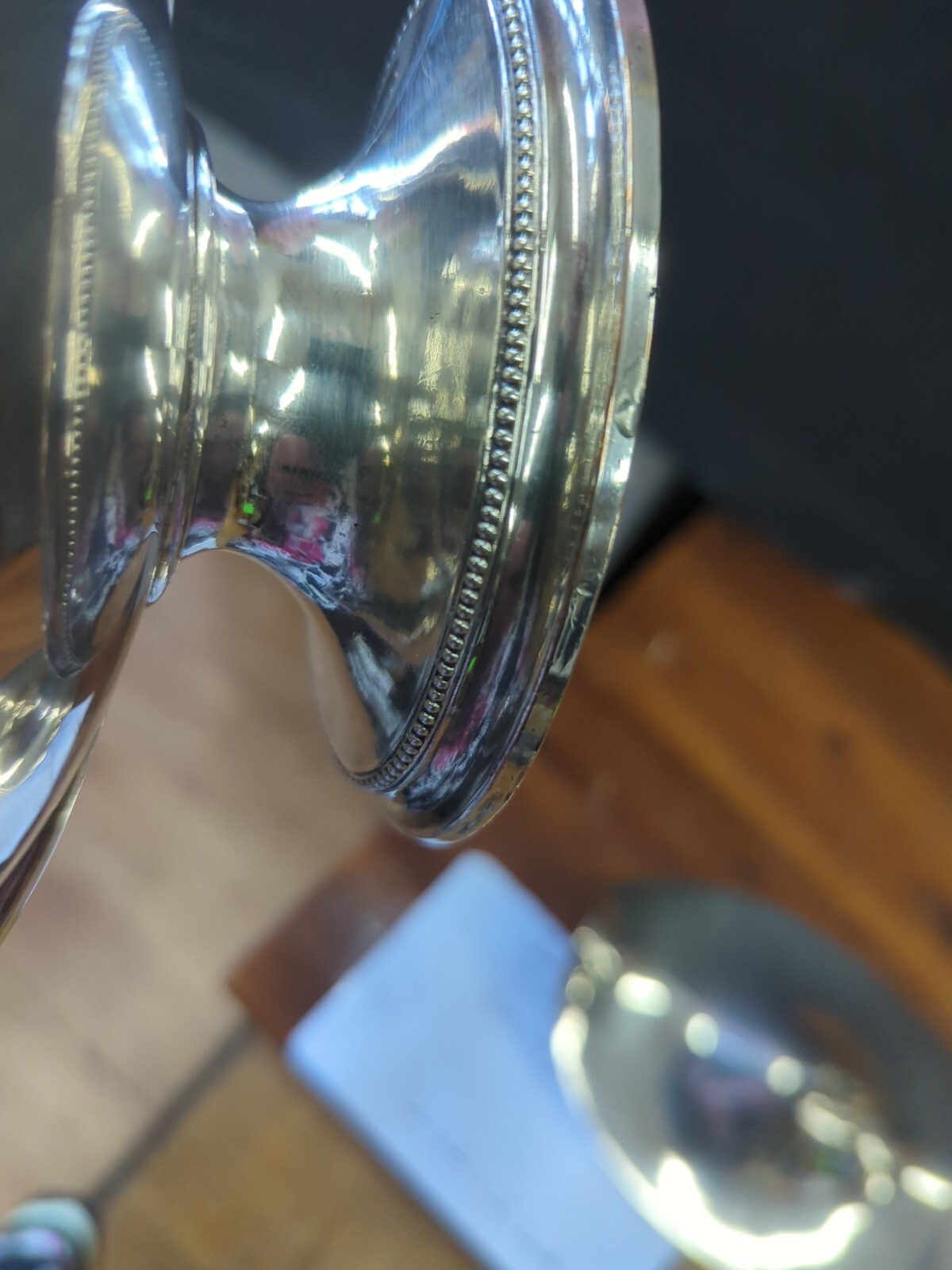 Antique English Silver Plate Georgian Style Sauce Tureen John Scofi London