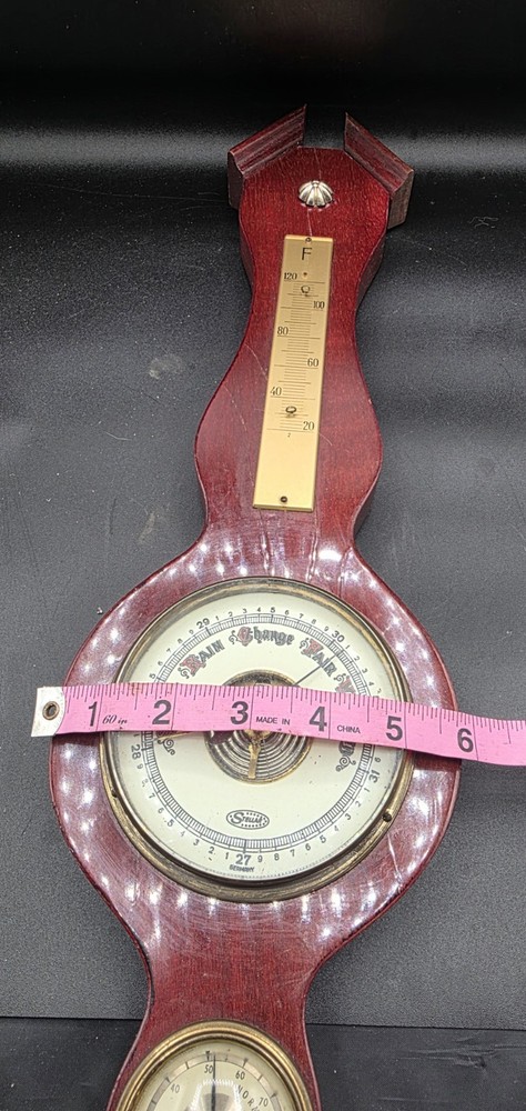 Vintage Stellar Made In Germany Wall Barometer