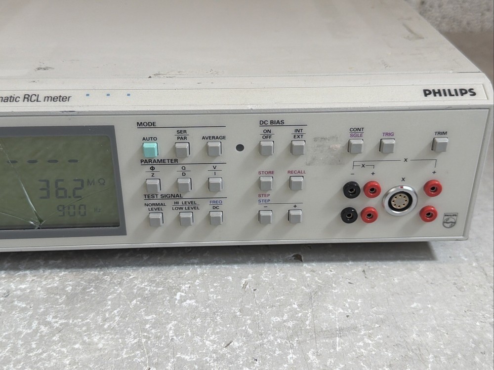 Philips Fluke PM6304 Programmable Automatic RCL Meter - Read Description