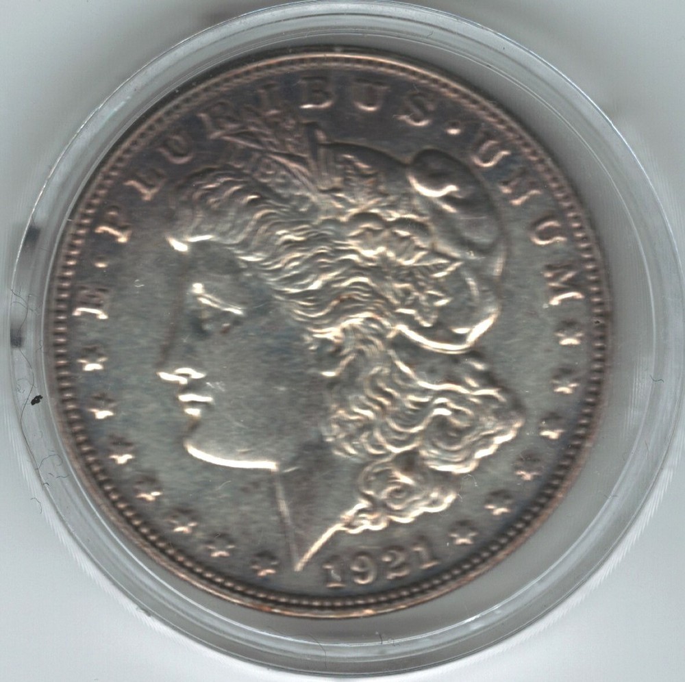 1921 D Morgan Dollar