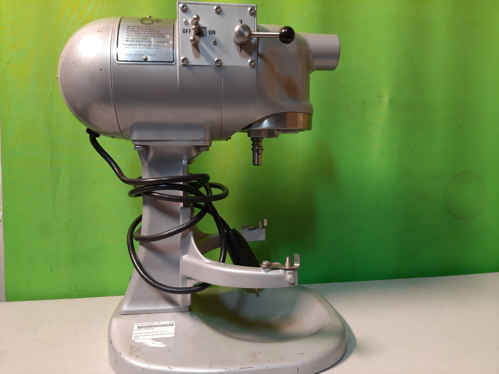 Hobart N50 5 Quart / 5 Qt. Countertop Commercial Mixer