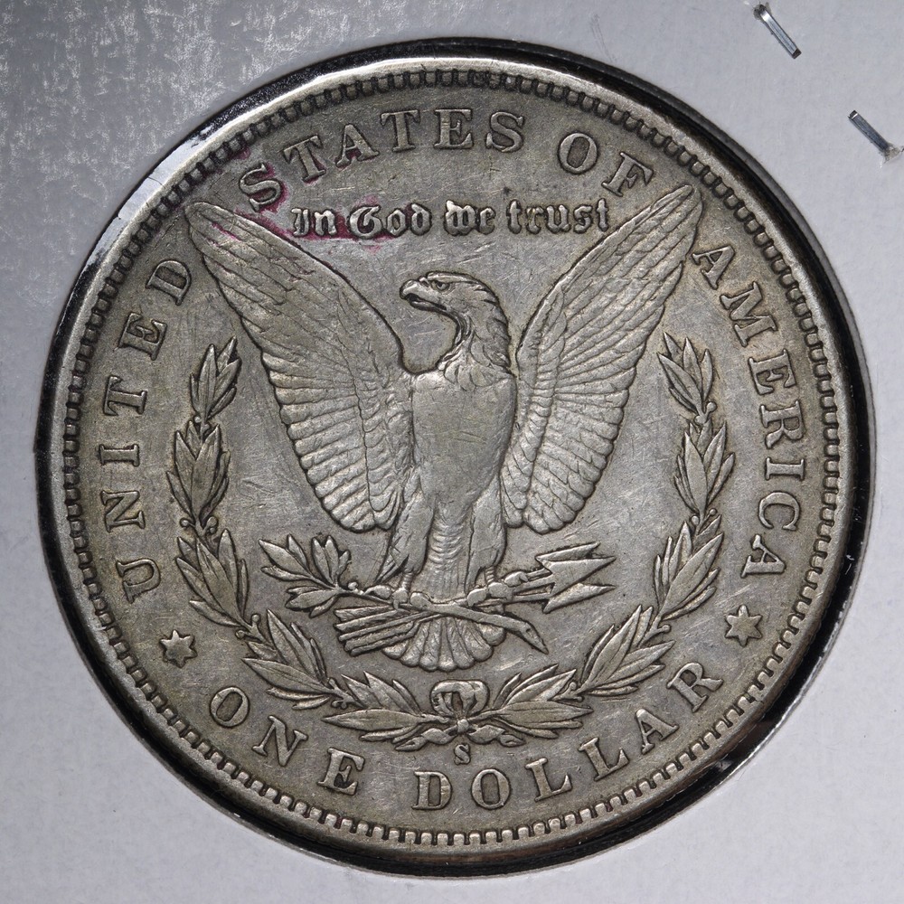 1897-S Morgan Silver Dollar CHOICE XF E320 TEM