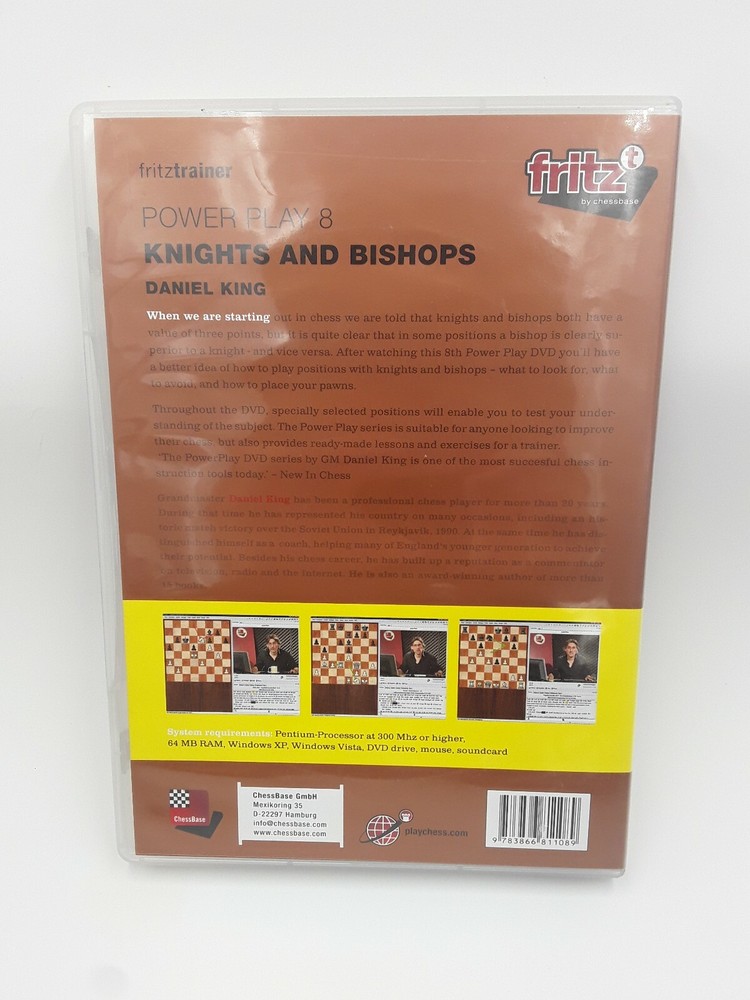 POWER PLAY - Knights and Bishops - Daniel King - VOLUME 8