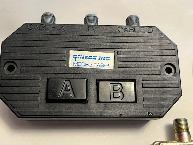 Regal Technologies RABS-10 & Qintar Tab-2 A/B Switches & E-244 Splitter