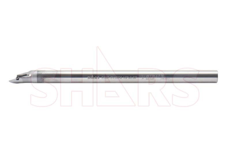 SHARS 1/2" RH SVJBR Coolant Through Indexable Solid Carbide Boring Bar VBMT S]