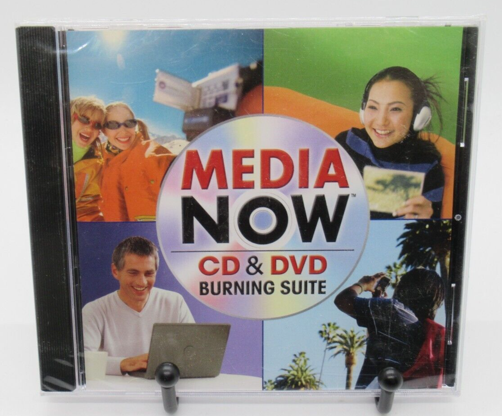 MEDIA NOW - CD & DVD BURNING SUITE PC SOFTWARE BY NOVA FOR WIN XP/VISTA EASY USE