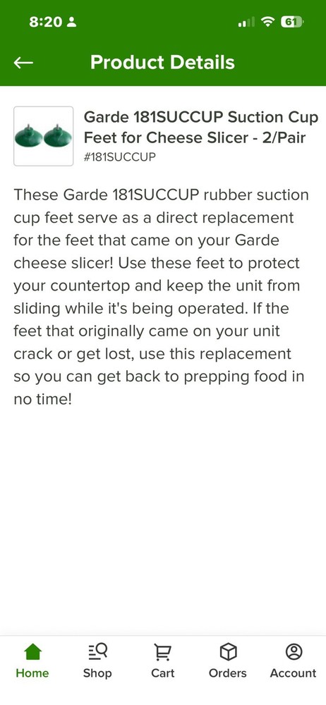 GARDE 181 SUCCUP