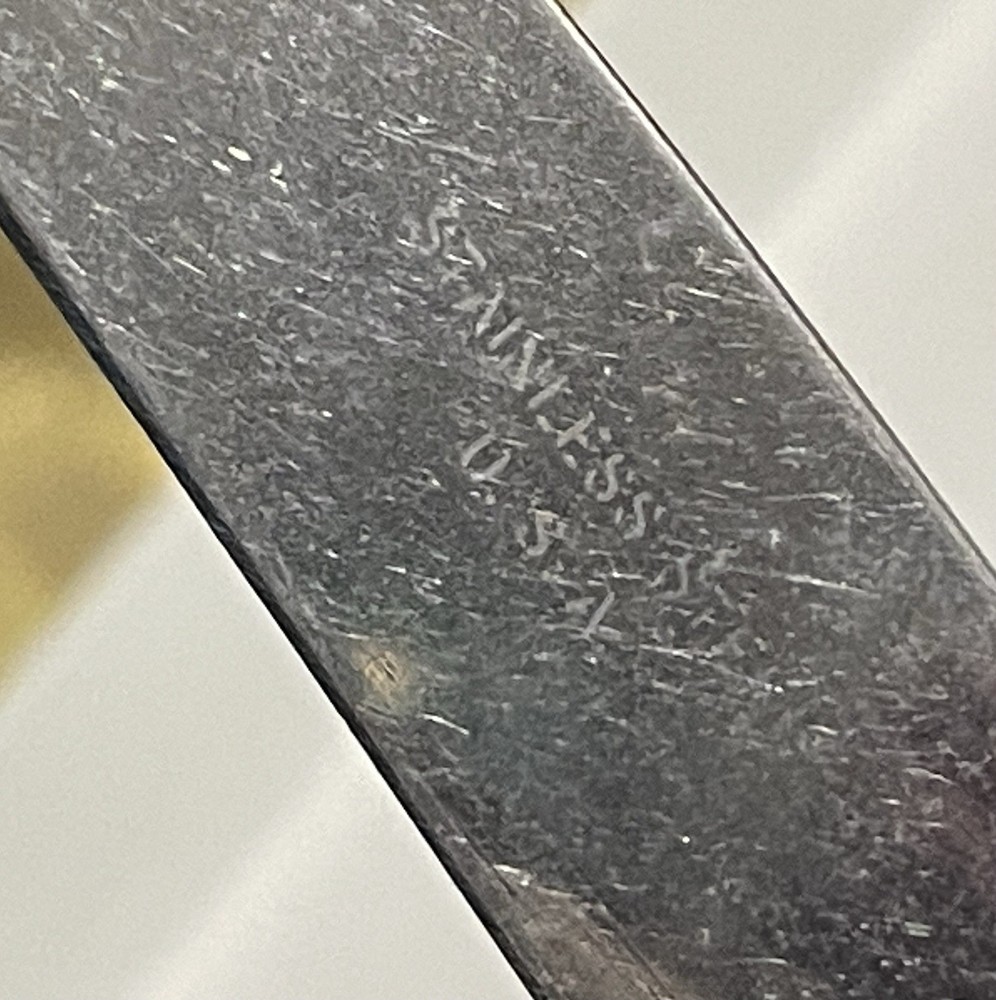 Vintage Butterscotch Bakelite 22pc Silverware Set