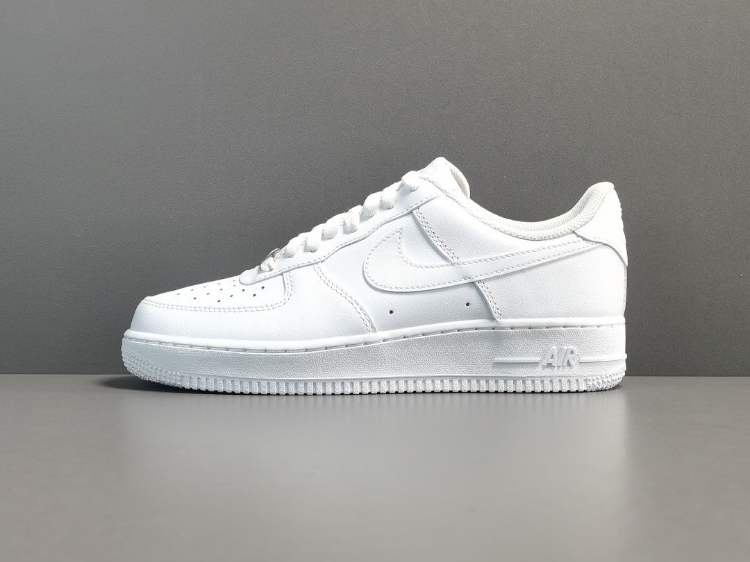 Nike Air Force 1 "Triple White" "Triple Black"Low Top Classic Sneakers US Size