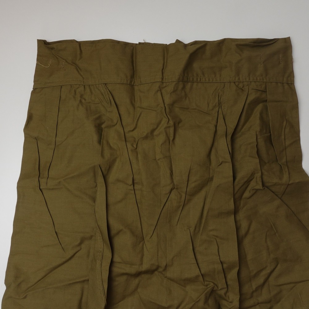 Vintage WWII Military 40s Button Shorts Boxers Size 32 Morton Rose Olive Green