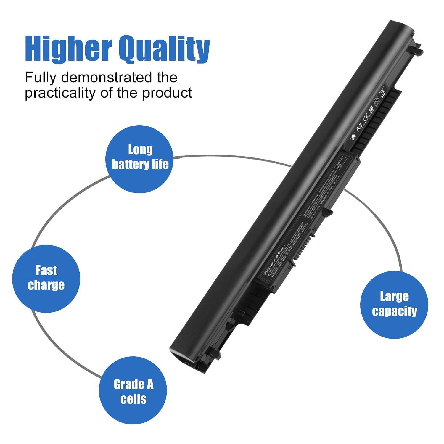 ✅LOT HS03 HS04 Battery For HP Spare 807957-001 807956-001 807612-421 HSTNN-LB6U✅