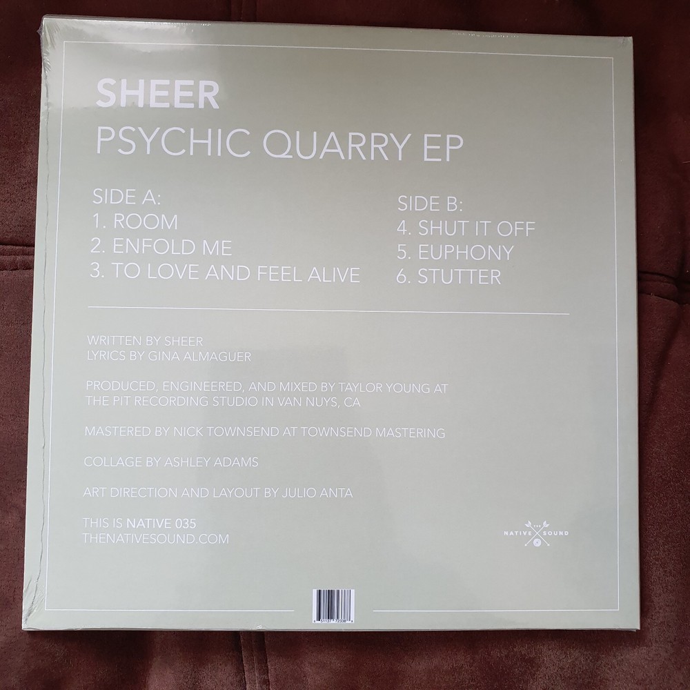 Sheer - Psychic Quarry EP Vinyl