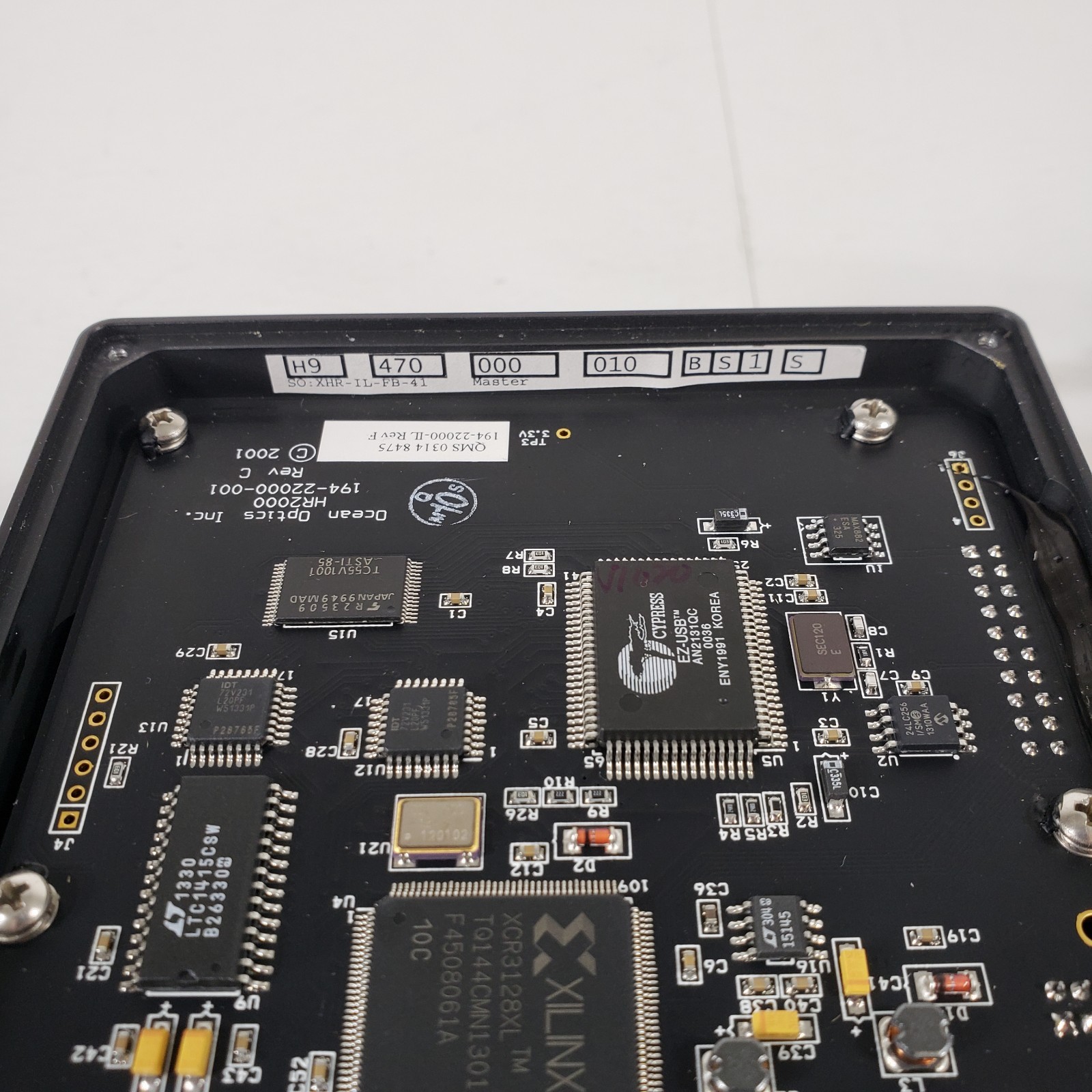 Tested Ocean Optics HR2000 High Resolution Fiber Optic Spectrometer SMA905