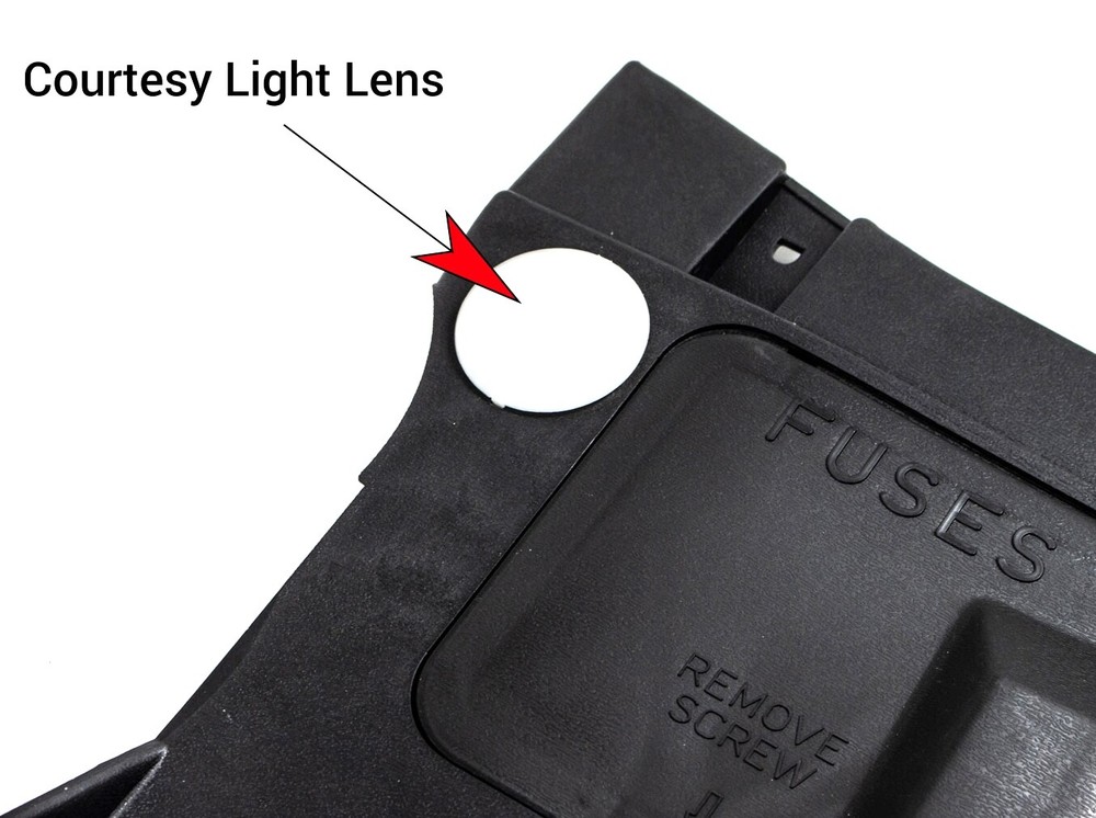 1982-1989 Camaro Firebird Under Dash Panel Driver Side Courtesy Light Dome Lens