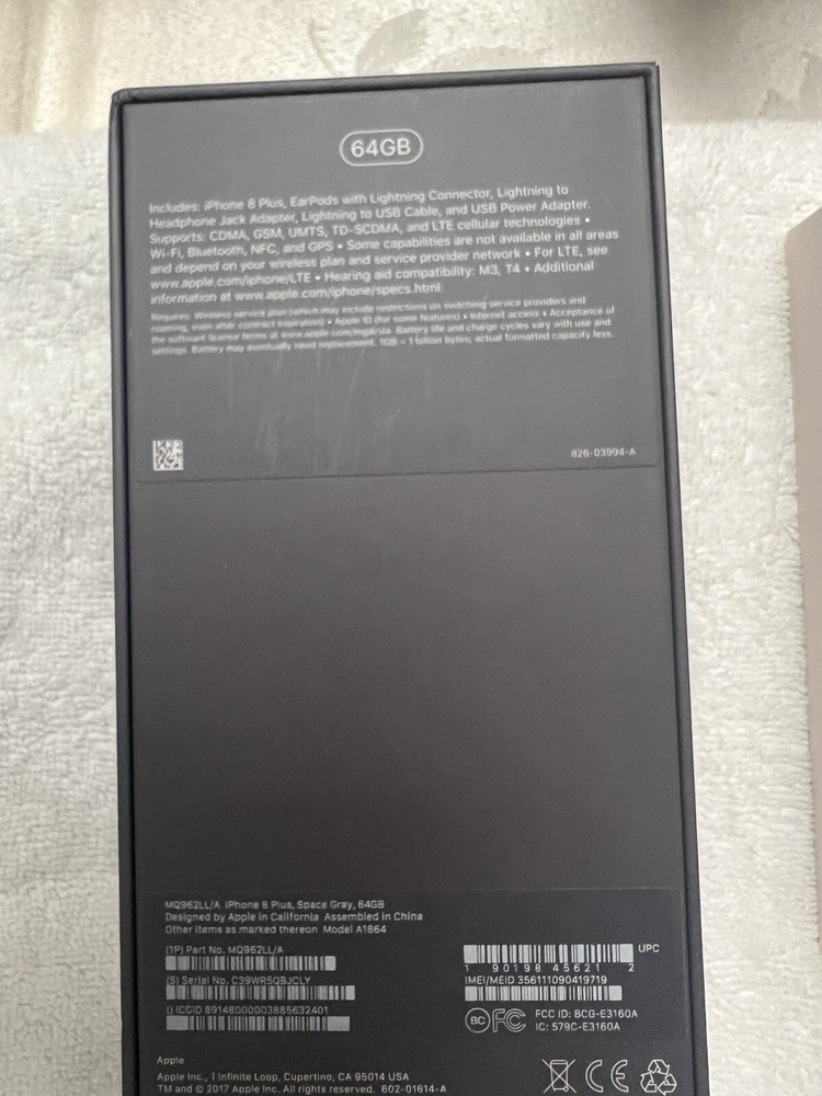 Apple iPhone 8, 8 Plus, 12 Mini, 12, & 12 Boxes