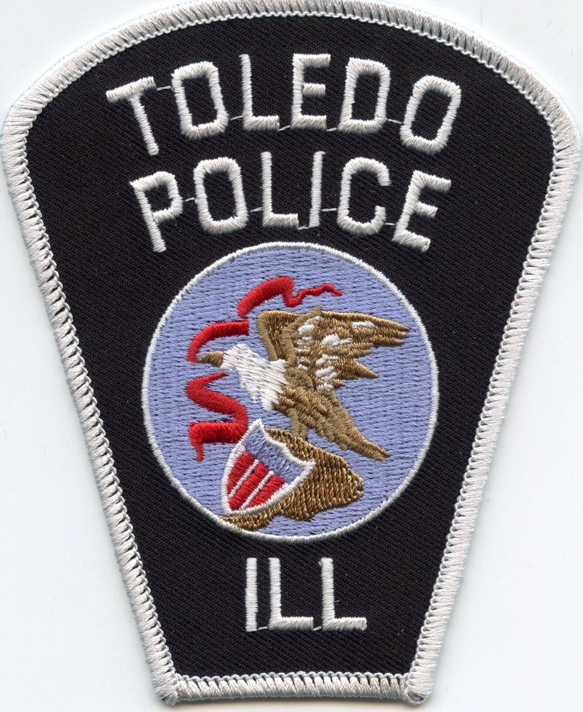 TOLEDO ILLINOIS IL POLICE PATCH