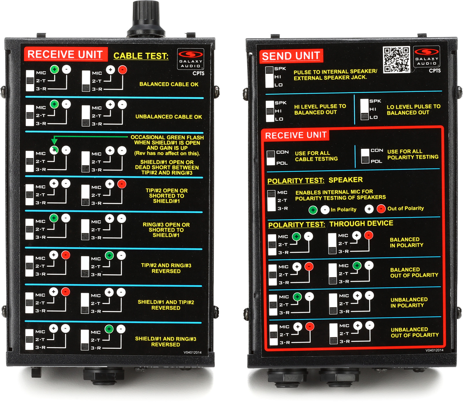 Galaxy Audio CPTS Cricket Polarity Tester