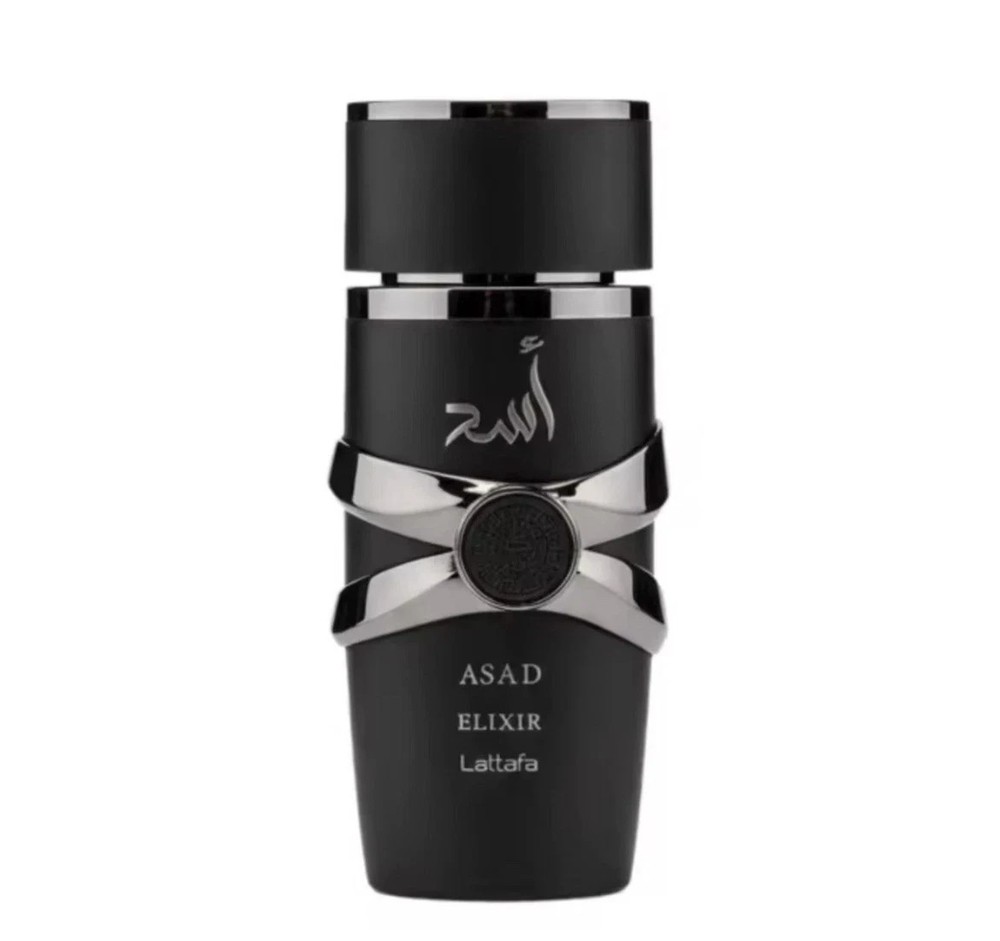 Lattafa Asad Elixir Unisex Fragrance Elixir Perfume Bottle 3.4 oz