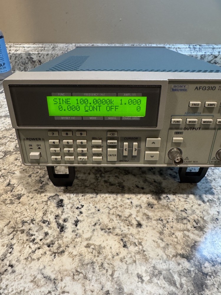 Sony Tektronix AFG310 Arbitrary Function Generator 16MHz - Powers On