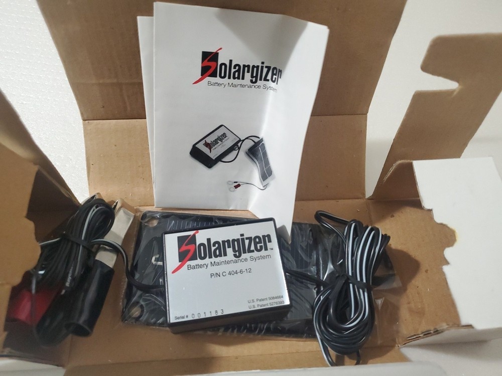 Solargizer Battery Maintenance System C404-6-12-C  Clip