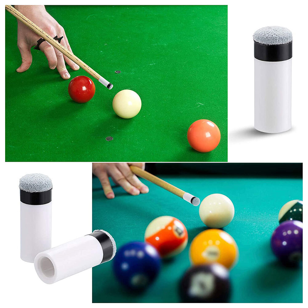 13mm Soft Grey Cue Tips Billiard Replacement Screw-On Tips Pool Cue Stick 10pcs