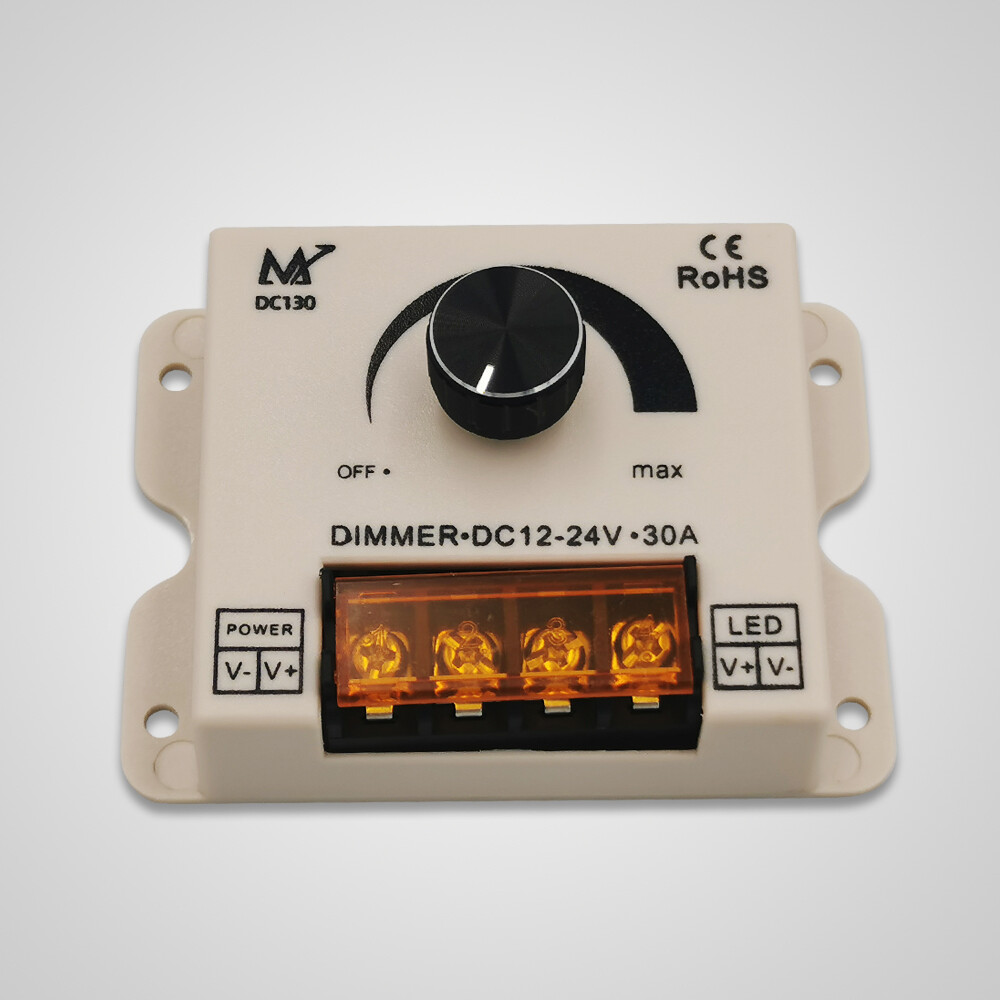 12V-24V 30A Dimmer Controller For Single Color LED Strip Dimming Jumping flash
